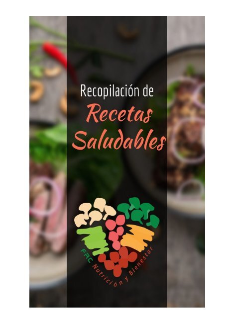 RECOPILACIÓN DE RECETAS SALUDABLES