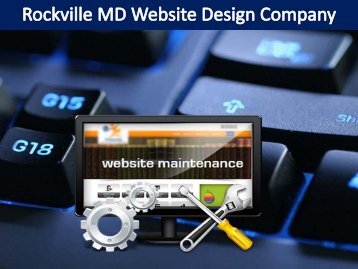 Rockville MD Website Design Company