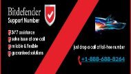Dial +1-888-688-8264 Official Bitdefender Antivirus Customer Service Number Canada
