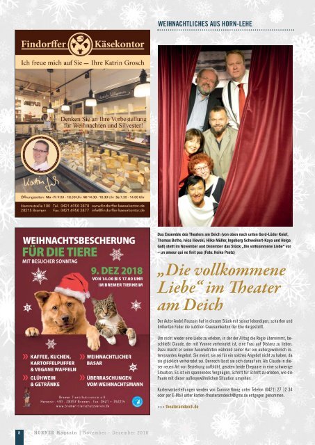 HORNER Magazin | November-Dezember 2018