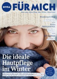 NIVEA FÜR MICH Magazin – Winter 2018