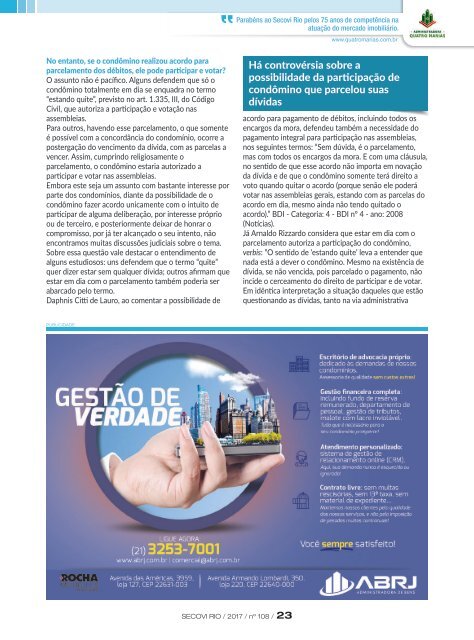 Revista SECOVIRIO - 108