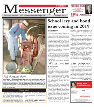 Southeast Messenger - October 28th, 2018