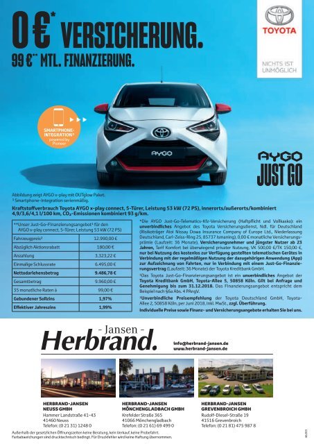 Toyota Herbstdeals by Herbrand-Jansen