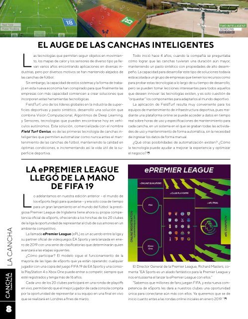 Revista Cancha 433 Edición 4to Trimestre 2018 (baja)