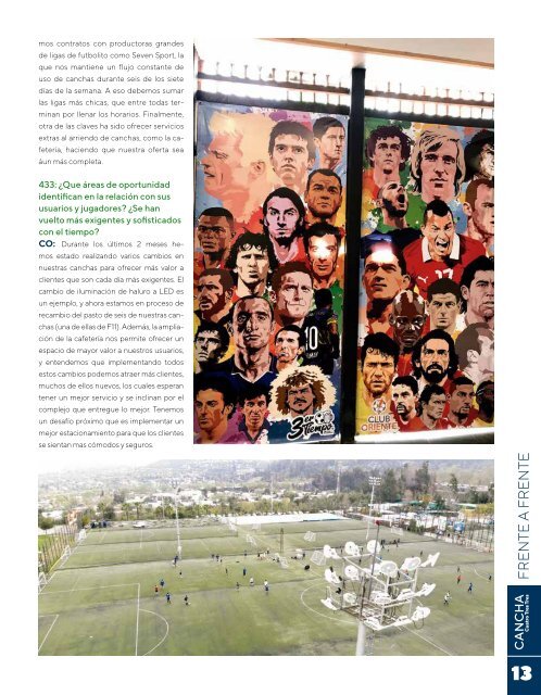 Revista Cancha 433 Edición 4to Trimestre 2018 (baja)