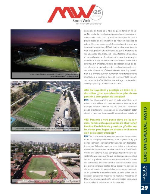 Revista Cancha 433 Edición 4to Trimestre 2018 (baja)