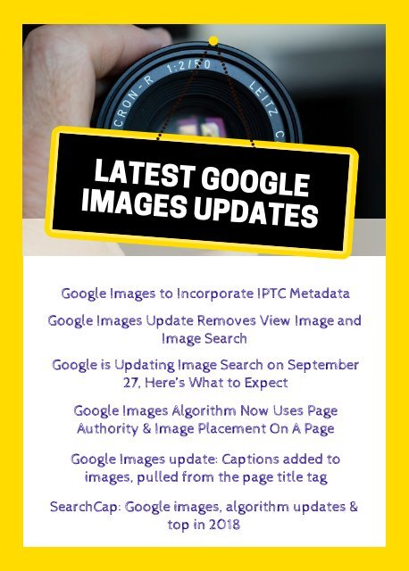 Latest Google Images Updates