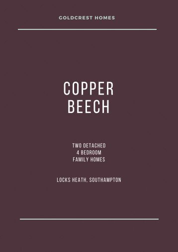 Copper Beech - Sales Brochure (High Res)