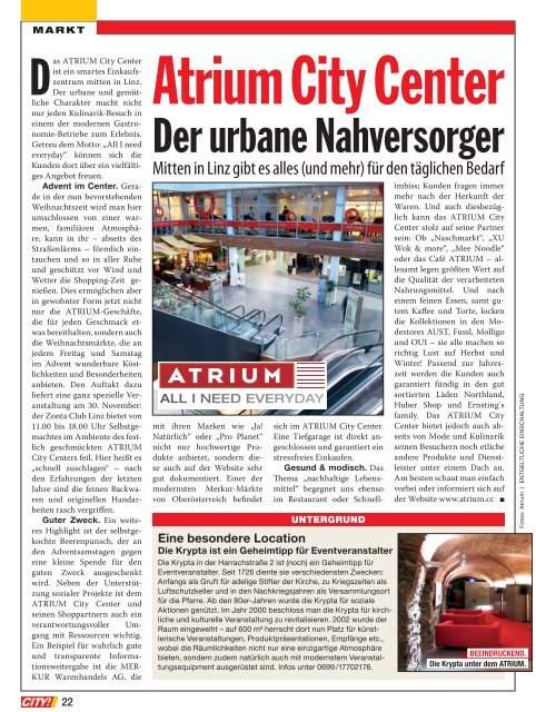 City-Magazin-Ausgabe-2018-11-Wels