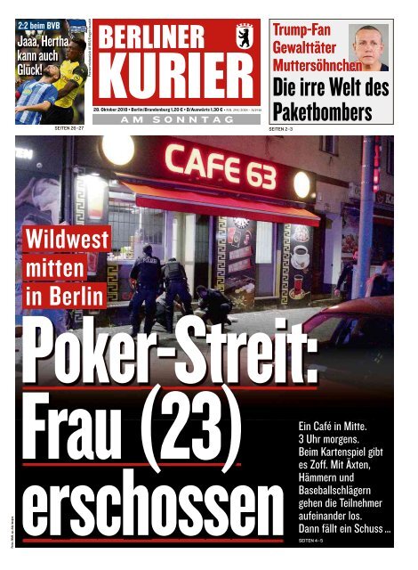 Berliner Kurier 28.10.2018