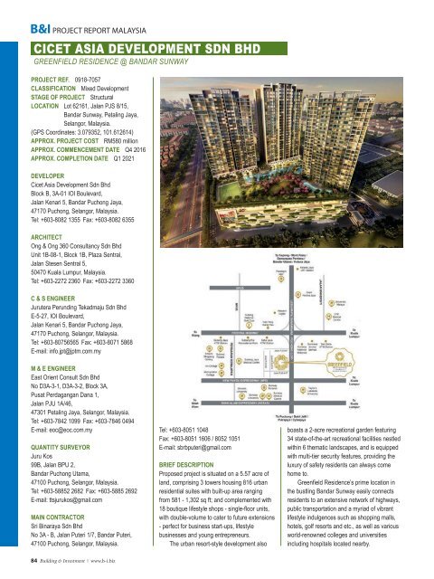 Building Investment (September - October 2018)