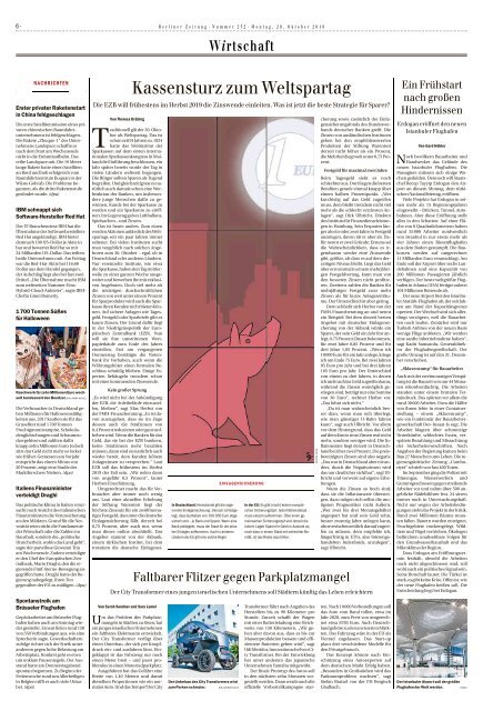 Berliner Zeitung 29.10.2018