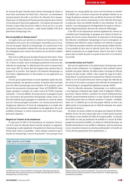 AUTOINSIDE Édition 11 – Novembre 2018