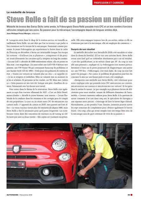 AUTOINSIDE Édition 11 – Novembre 2018