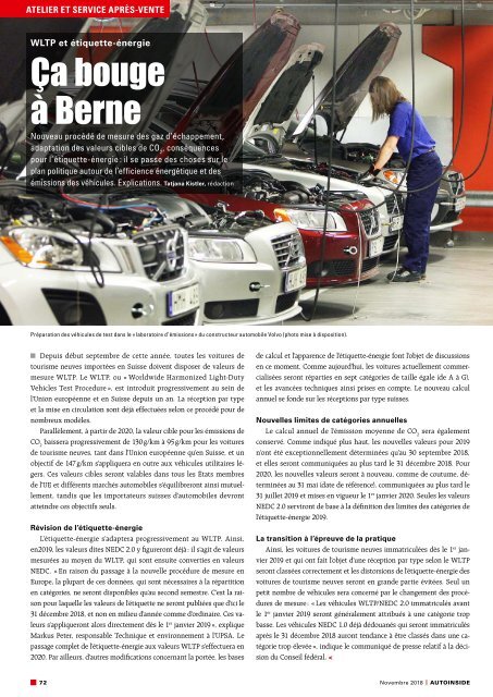 AUTOINSIDE Édition 11 – Novembre 2018