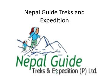 Nepal Guide Treks and Expedition