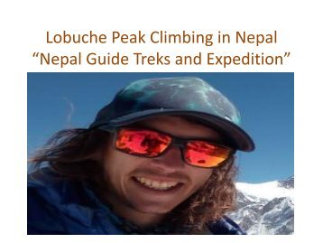 Lobuche Peak Climbing in Nepal