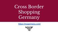Cross Border Shopping Germany