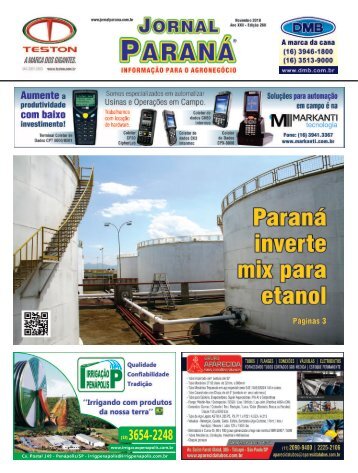Jornal Paraná Novembro 2018