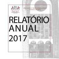 ARIA SOCIAL - RELATÓRIO 2017