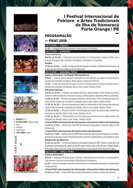 PROGRAMAÇÃO FINAL