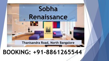 Sobha Renaissance Apartment At Thanisandra Road