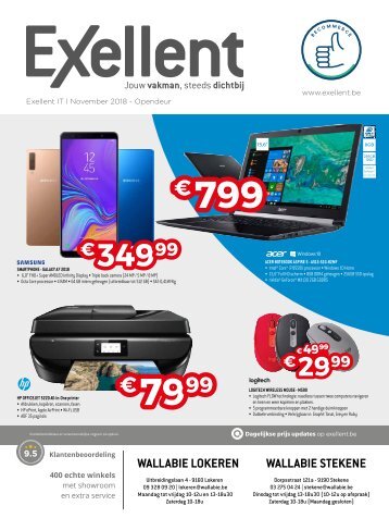 Exellent Folder November Promoties 