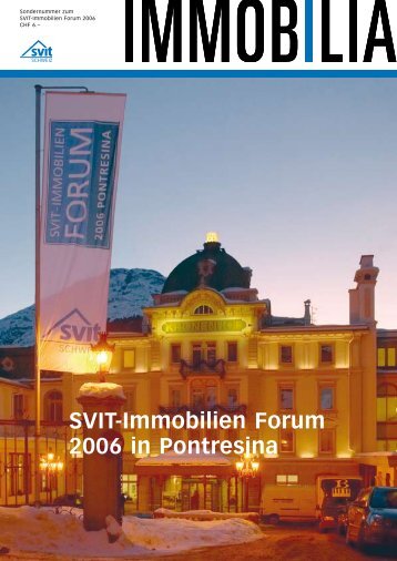 SVIT-Immobilien Forum 2006 in Pontresina