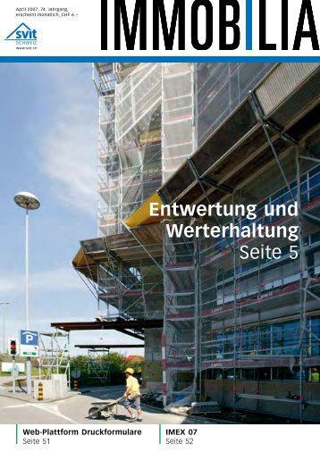 Immobilia 2007/04 - SVIT