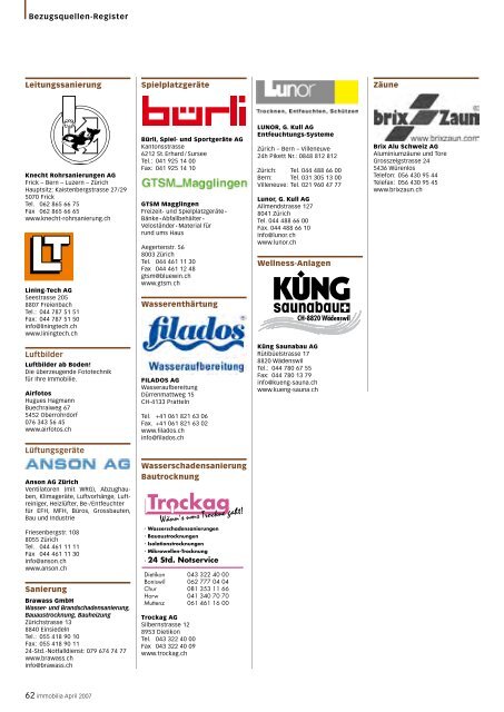 Immobilia 2007/04 - SVIT