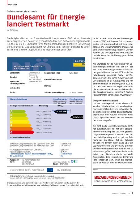 Immobilia 2007/10 - SVIT