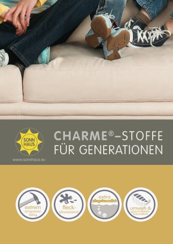 CHARME®–sTOFFe FÜR geNeRATiONeN - Sonnhaus