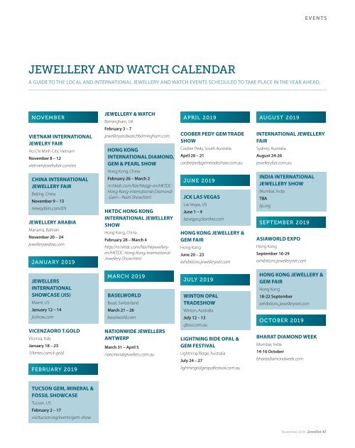 Jeweller - November 2018