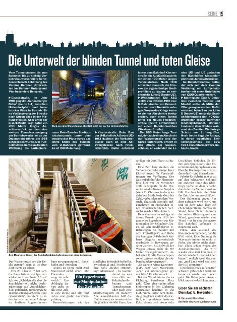 Berliner Kurier 30.10.2018