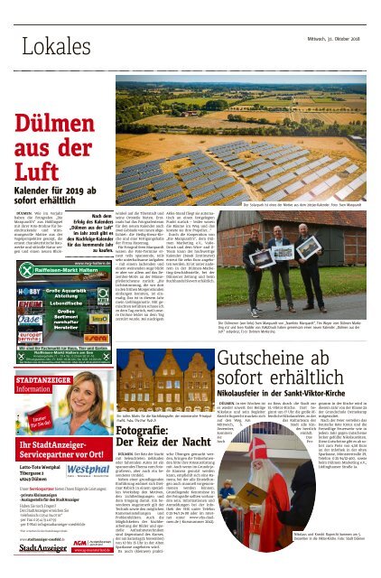 Stadtanzeiger Duelmen kw 44