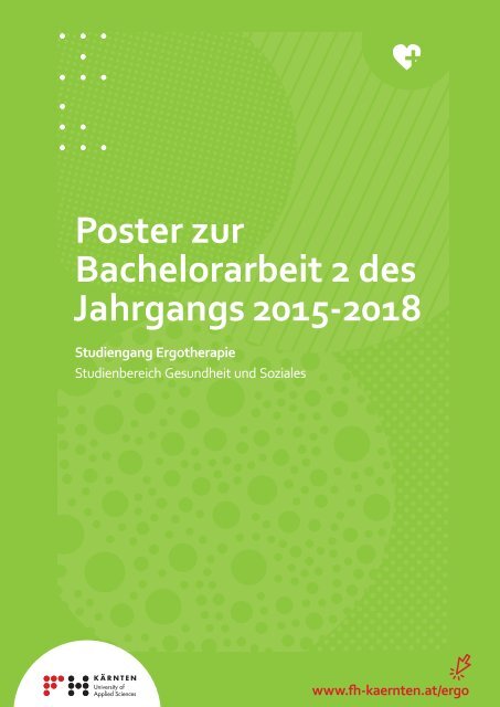 Poster zur Bachelorarbeit 2 des Jahrgangs 2015-2018