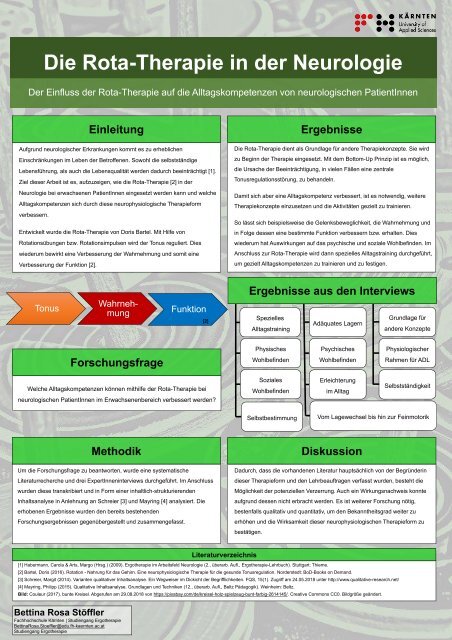 Poster zur Bachelorarbeit 2 des Jahrgangs 2015-2018