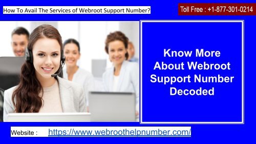 Webroot Support Number For Webroot Customer Instant Help