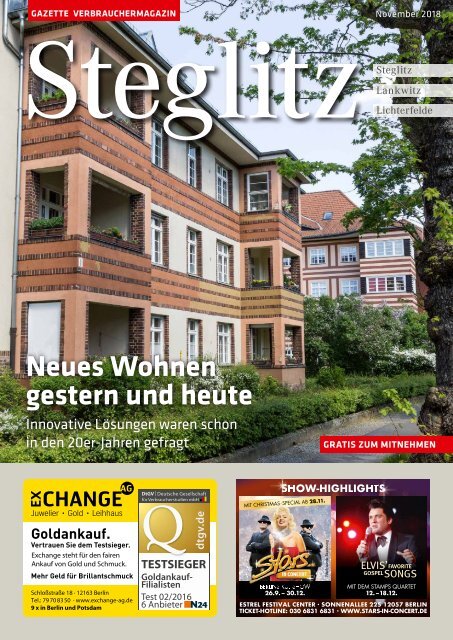Gazette Steglitz November 2018