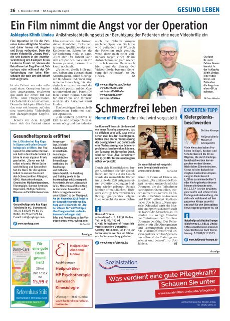 03.11.2018 Lindauer Bürgerzeitung