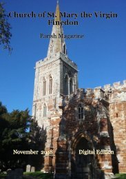 St Mary's November 2018 Parish Magazine