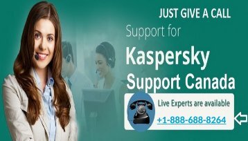 Dial +1-888-688-8264 Official Kaspersky Antivirus Customer Support Number Canada