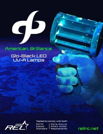 Glo-Black LED UV-A Lamps