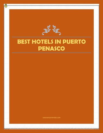 Best Hotels in Puerto Penasco