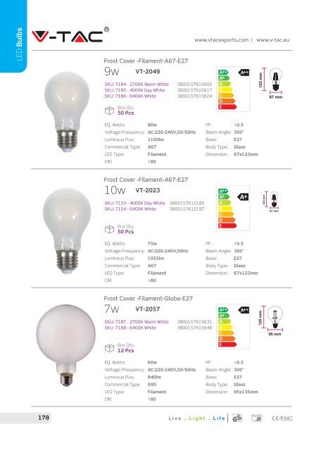 Catalogo V-TAC 2018 Q3