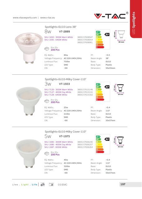 Catalogo V-TAC 2018 Q3