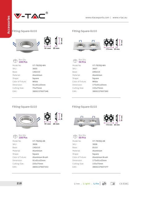 Catalogo V-TAC 2018 Q3