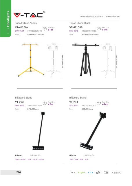 Catalogo V-TAC 2018 Q3