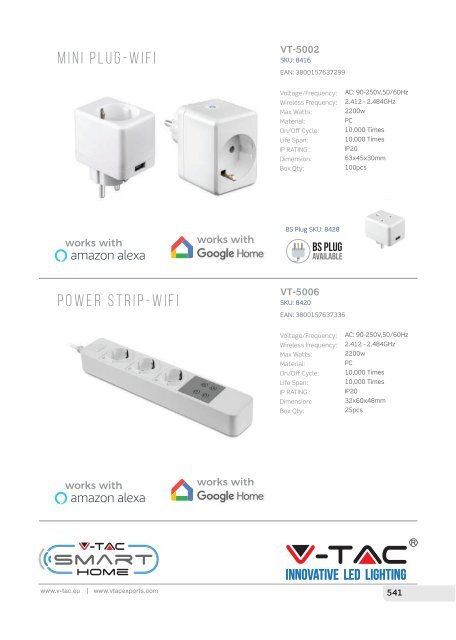 Catalogo V-TAC 2018 Q3